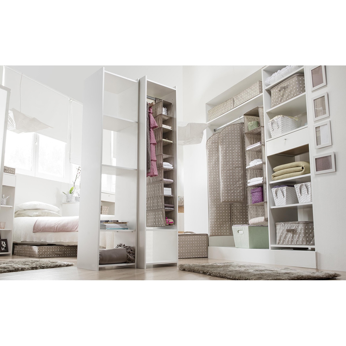 Funda abrigos Rivoli Compactor® Beige-3