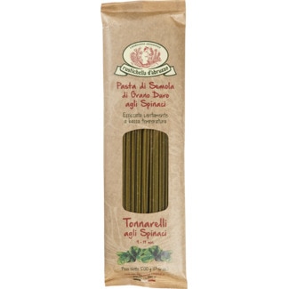 Tonnarelli com Espinafres embalagem 500 g - Rustichella