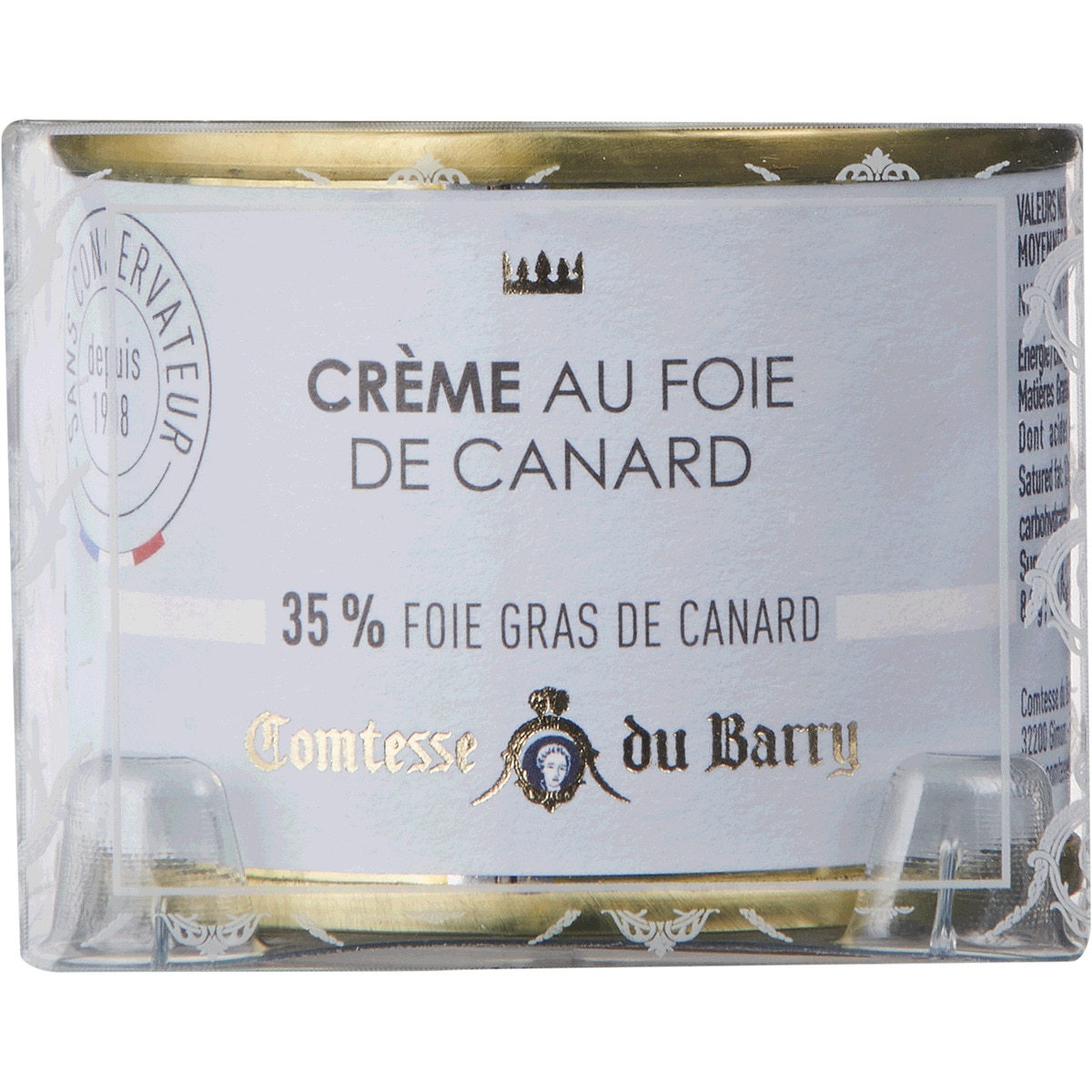 Creme de 35% Foie Gras embalagem 70 g