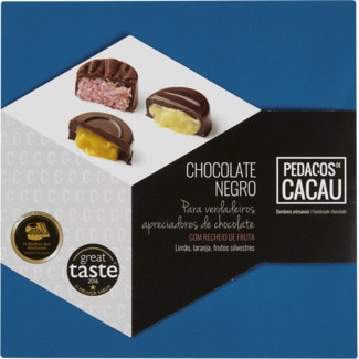 Bombons de Chocolate embalagem 100 g - Pedaços De Cacau