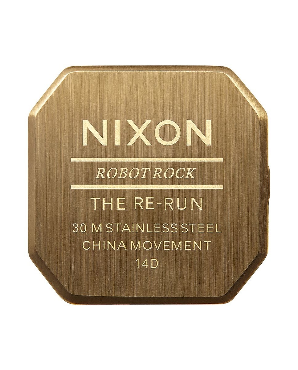 Relógio Nixon Re Run Bracelete Aço - Dourado Ouro-4