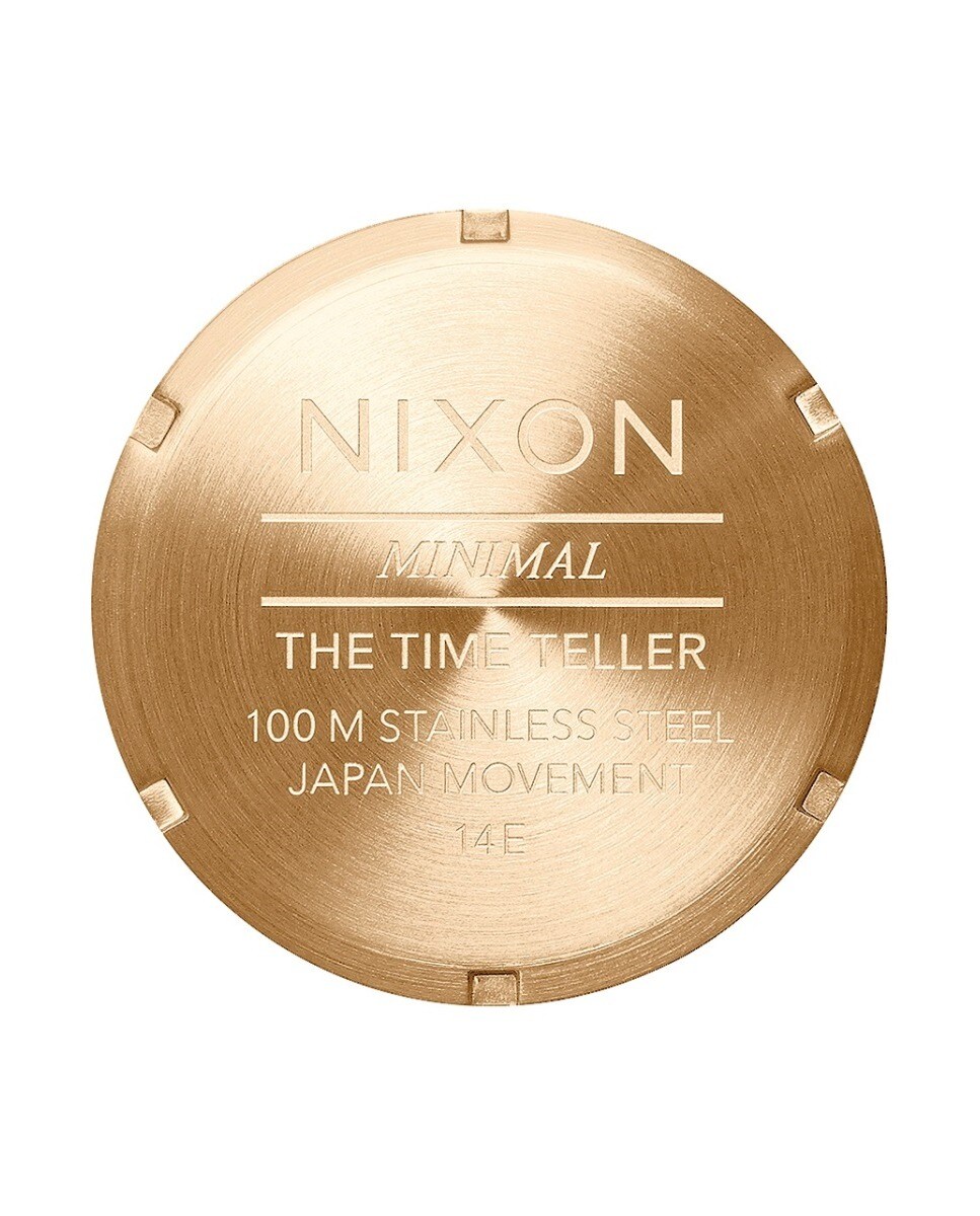 Relógio Nixon Time Teller Bracelete Aço - Dourado Ouro-4