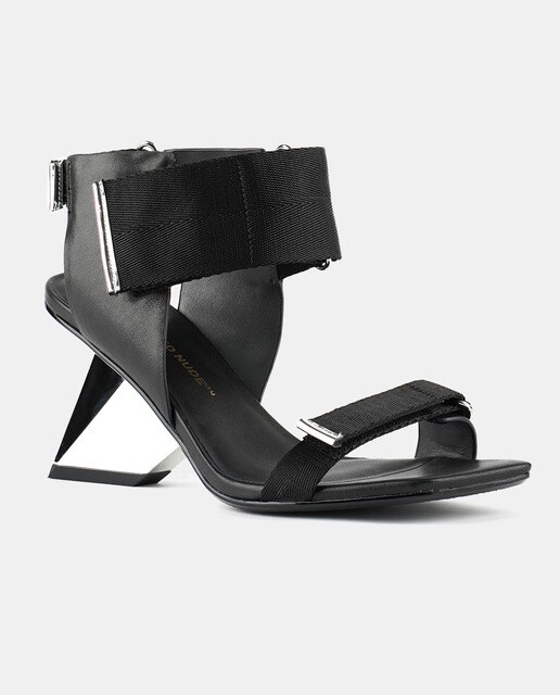 Sandalias de tacón de mujer United Nude en piel de color negro · United Nude  · El Corte Inglés
