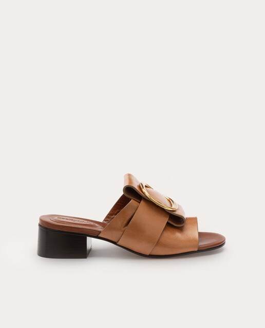 Sandalias de tacón de piel · See By Chloé · El Corte Inglés