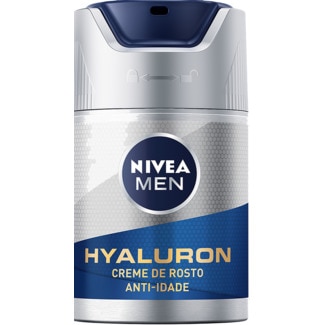 Creme de Rosto Anti-Idade Hyaluron embalagem 50 ml - Nivea Men