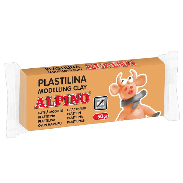 Imagen 0 de Plastilina 50 gr Alpino rosa carne