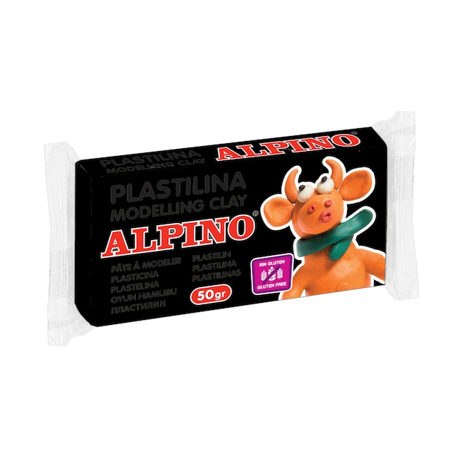 Imagem 0 de Plasticina 50 g Alpino preta