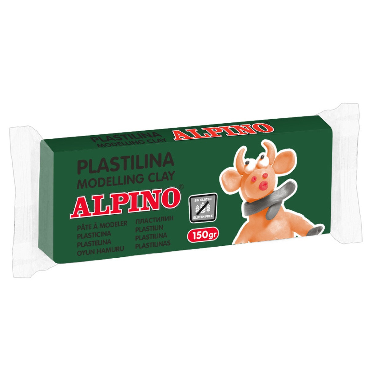 Imagem 0 de 1 Unidade Plasticina 150 g Alpino Verde Prado
