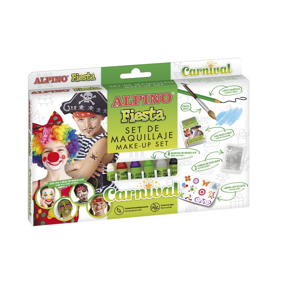 Conjunto de Maquilhagem Carnaval Alpino 1