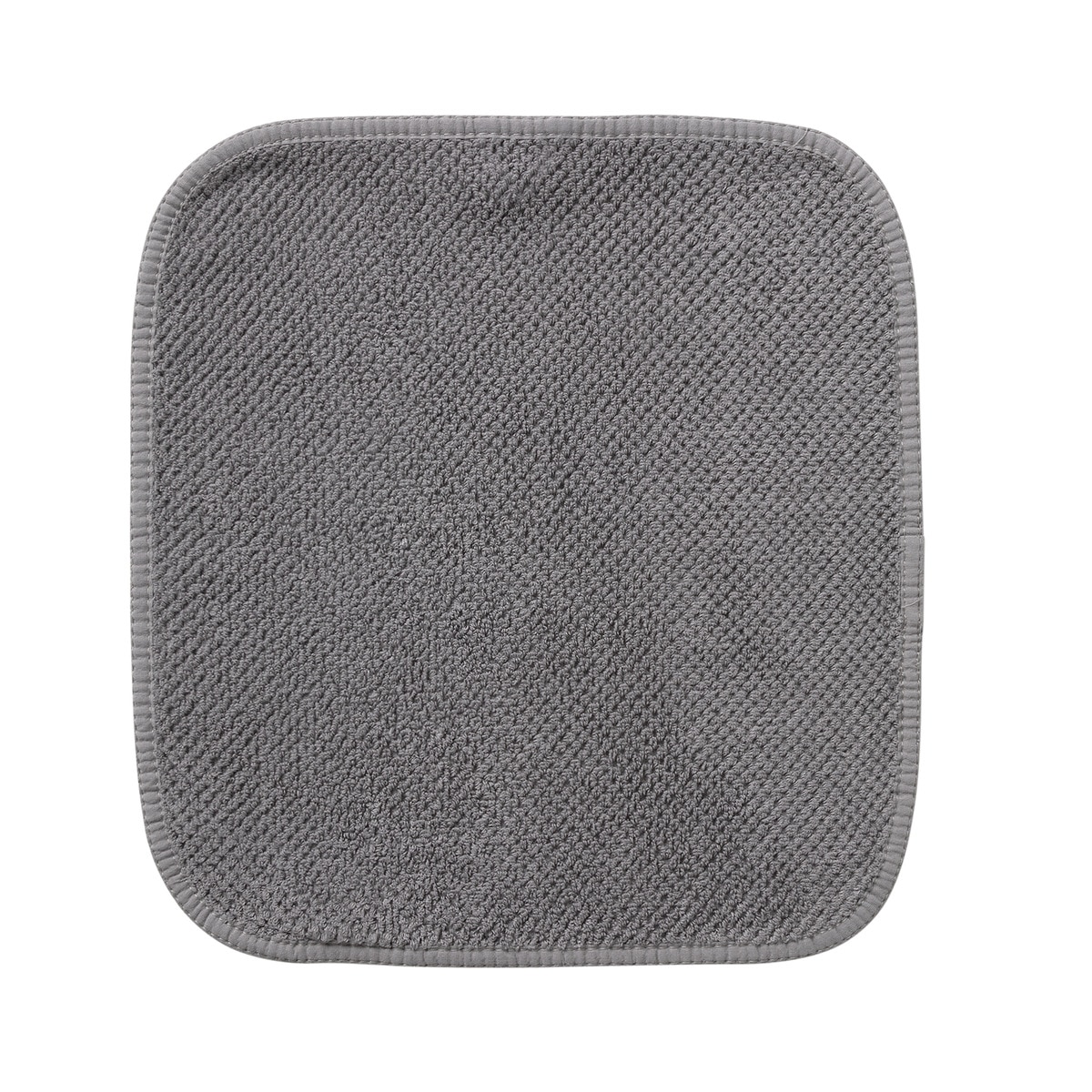 Conjunto de 5 toalhas de algodão 550 g/m2 Bee Waffle Antracite-2