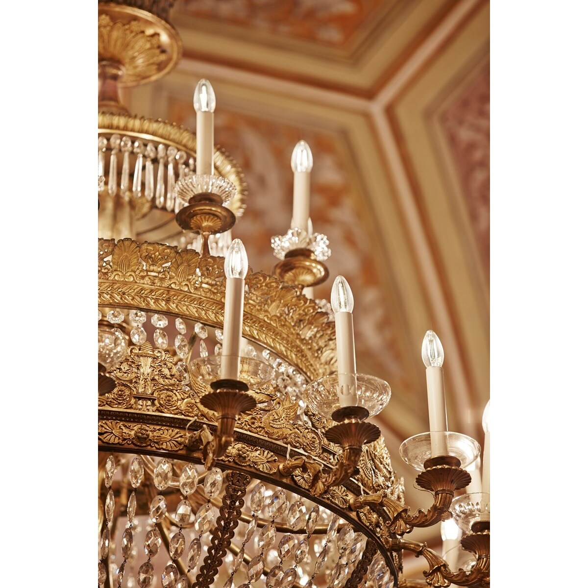 Lâmpada LED Retro Filamentos Vela E14 2700 K 470 lm - 4,5 W Luz quente (<=3000 K).-2