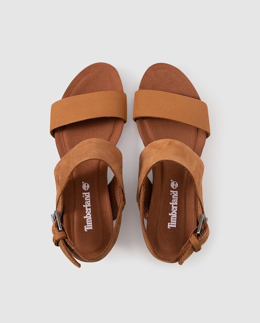 Sandalias de cuña de mujer Timberland de piel marrón · Timberland · El  Corte Inglés
