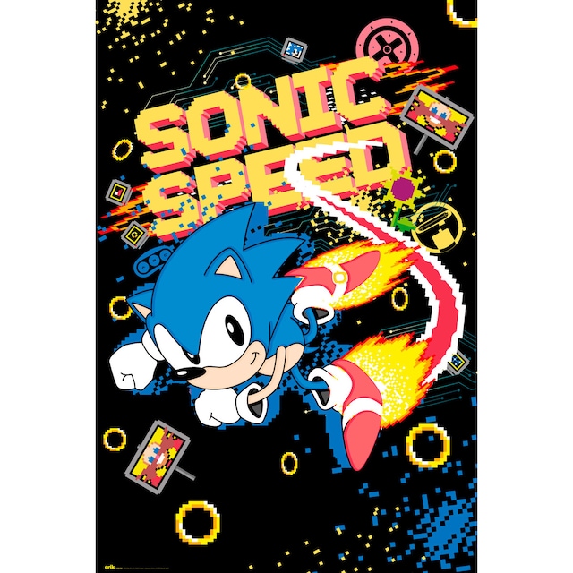 Imagem 0 de Póster Sonic Speed