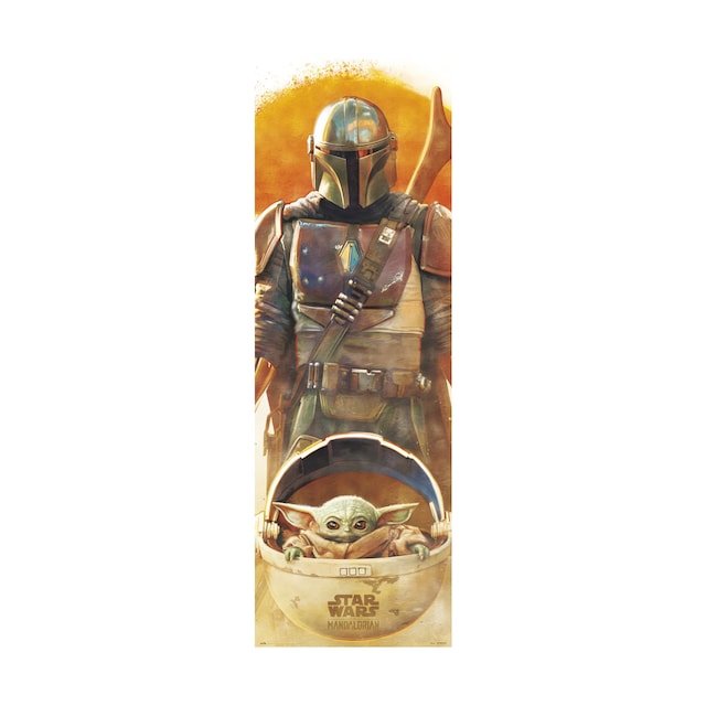Imagem 0 de Póster de porta Star Wars The Mandalorian