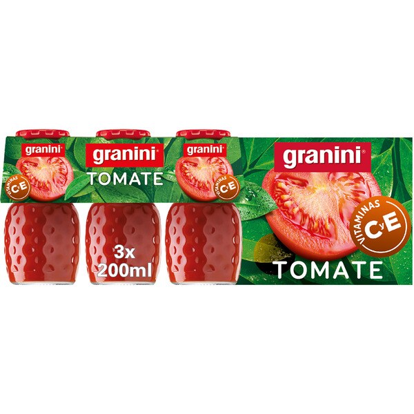 Buy Tomato juice from concentrate with vitamins C and E 3pack bottles