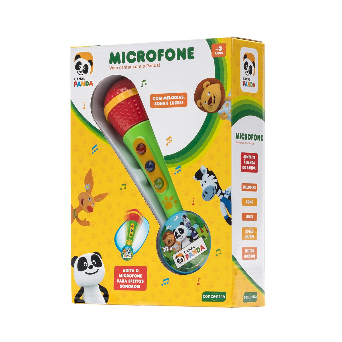 Panda - Microfone Portátil 3