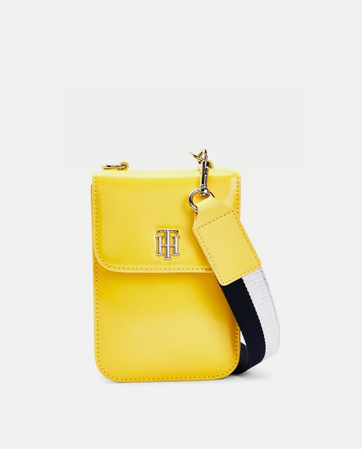 Bolso para móvil Tommy Hilfiger en amarillo con efecto charol · Tommy  Hilfiger · El Corte Inglés