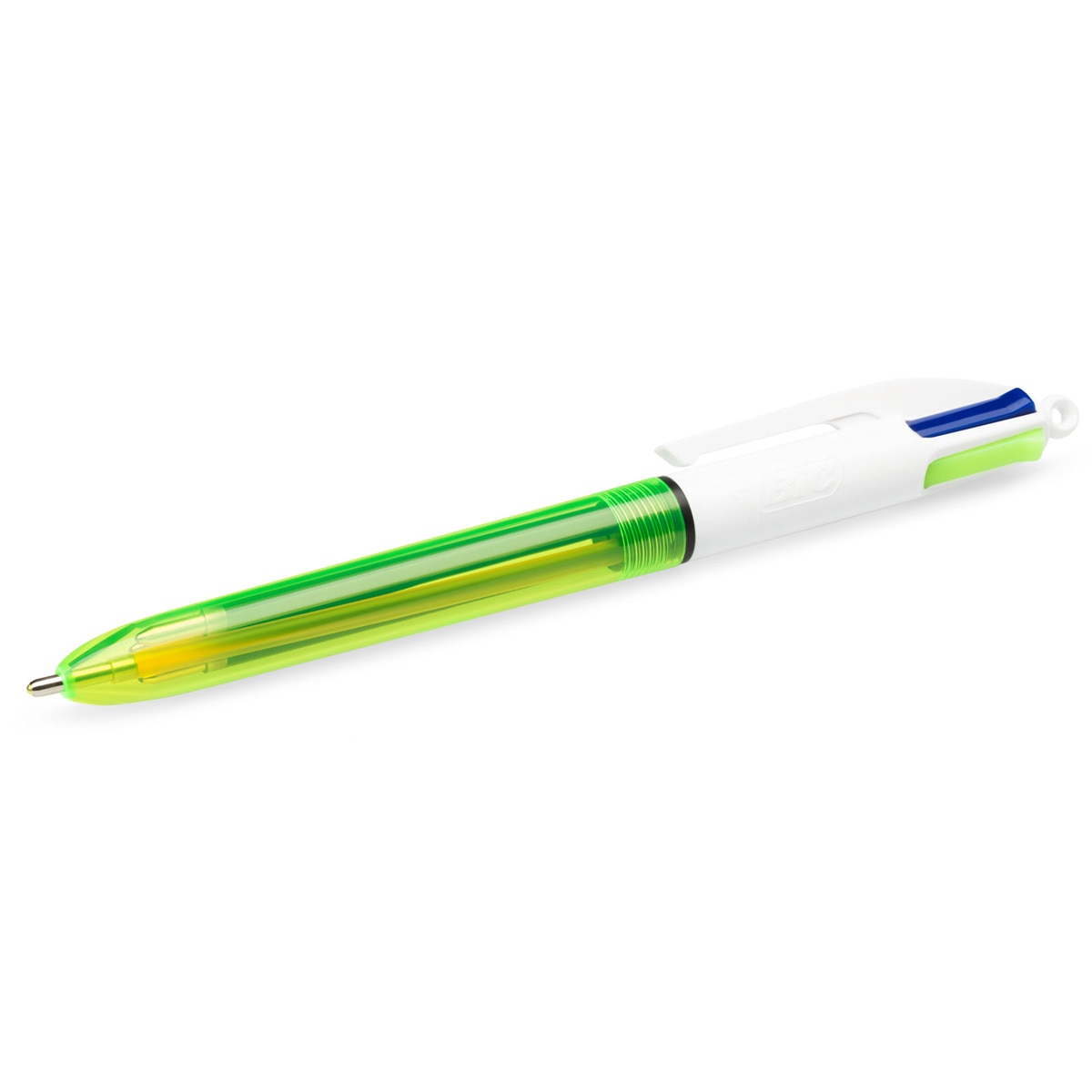 Bolígrafo 4 Colores con Fluorescente BIC 3