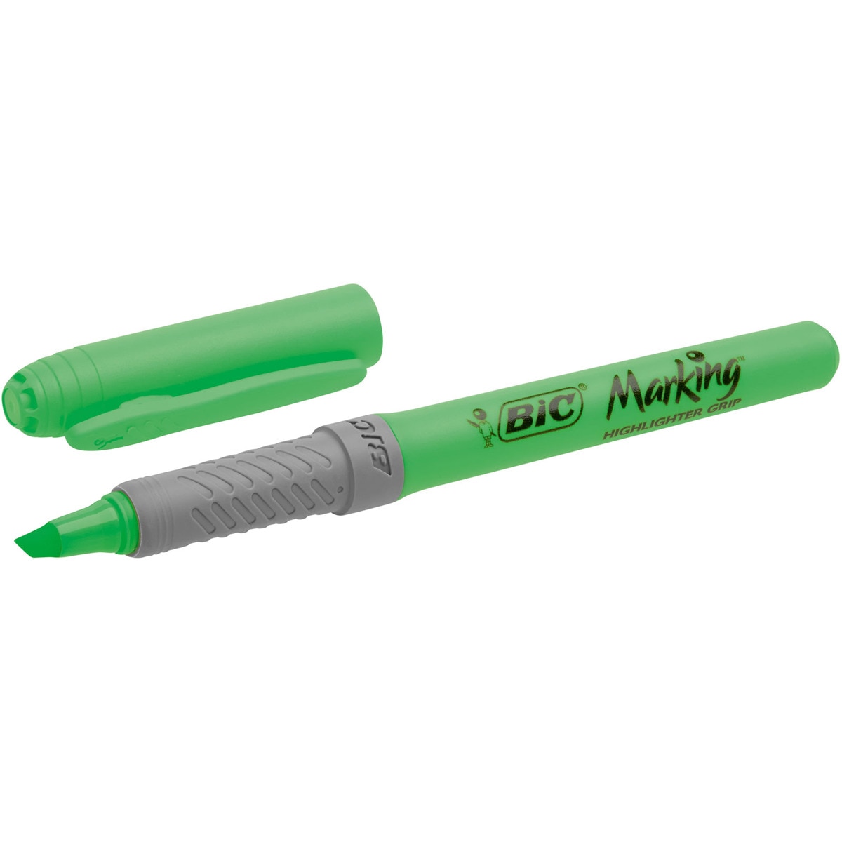 Subrayador Fluorescentes Highlighter Gip BIC Verde 2