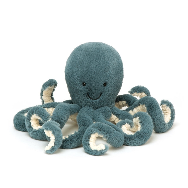 pulpo azul peluche