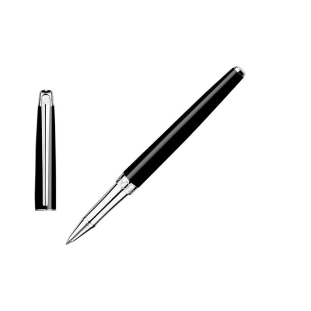 Imagem 0 de Caneta Rollerball Léman Slim Black Ebony Caran d'Ache