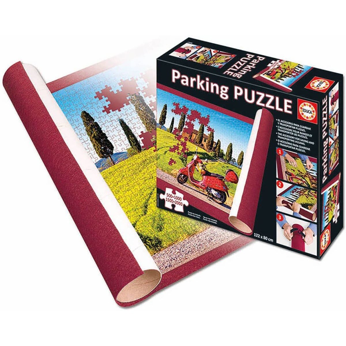 Parking Puzzle - Tapete para Puzzle Educa 1