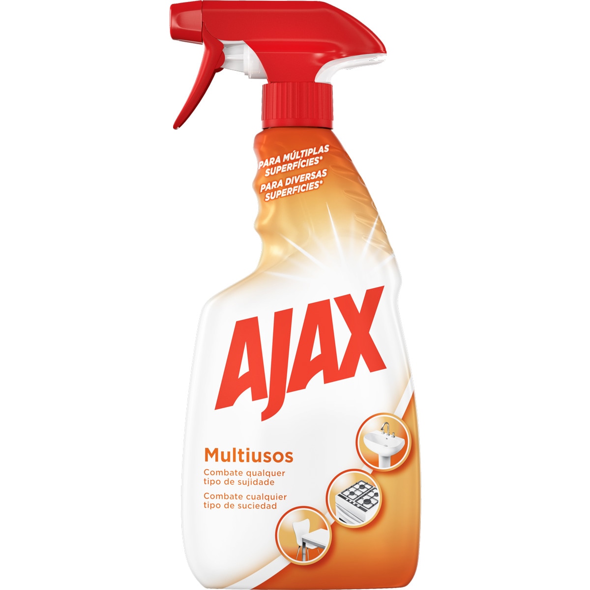 Detergente Multiusos Spray embalagem 500 ml