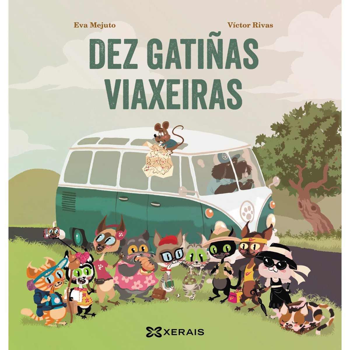 Dez gatiñas viaxeiras(Tapa dura) 1