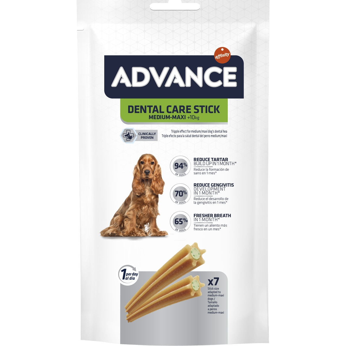 Dental Care Stick 7 Unidades embalagem 180 g