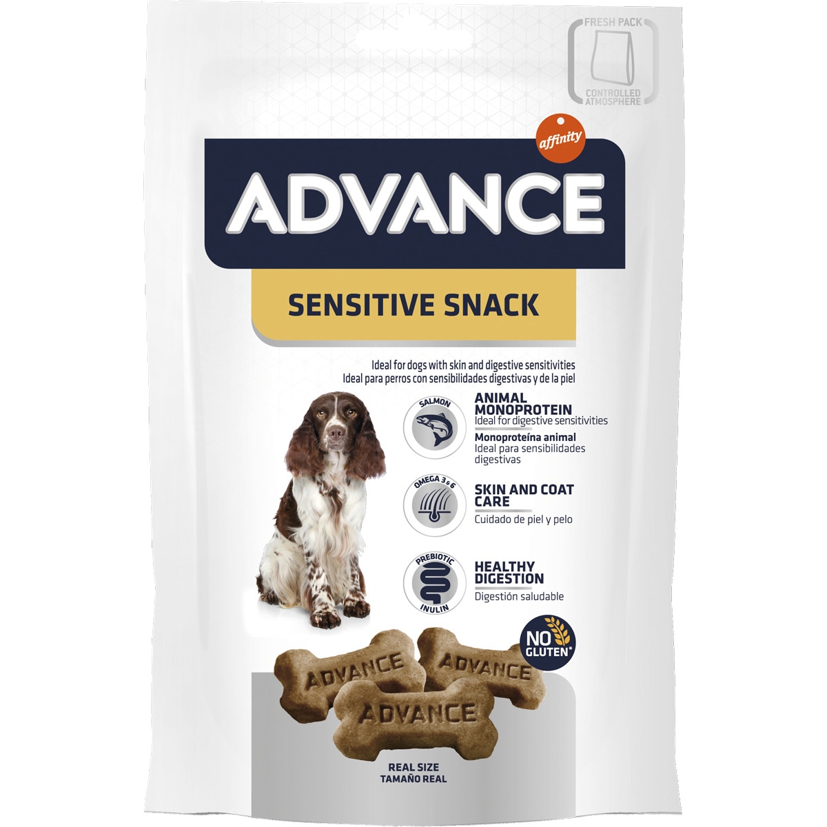Snack para Cão com Digestão Sensível embalagem 150 g