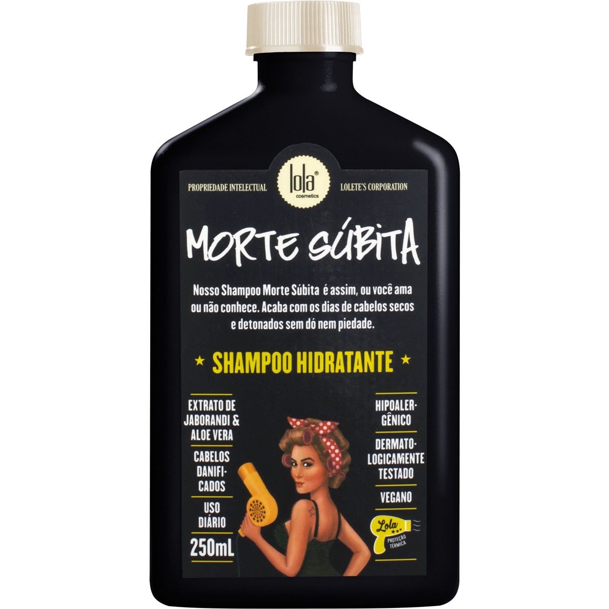 Champô Hidratante Morte Súbita embalagem 250 ml