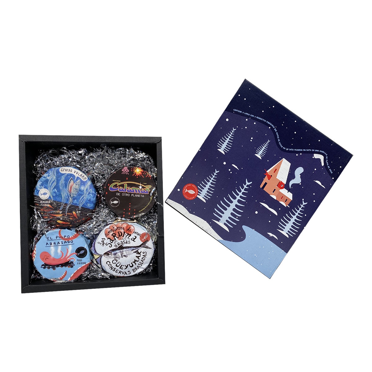 Coffret de conserves à la braise Güeyumar