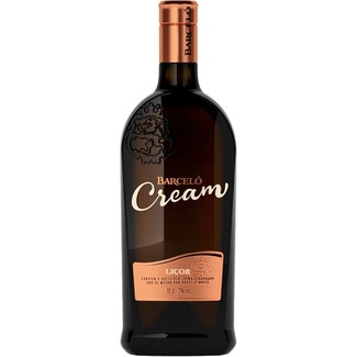 licor de crema de ron añejo dominicano botella 70 cl - Barcelo