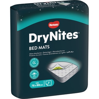protector de cama 88x78 cm bolsa 7 unidades - Huggies Dry Nites