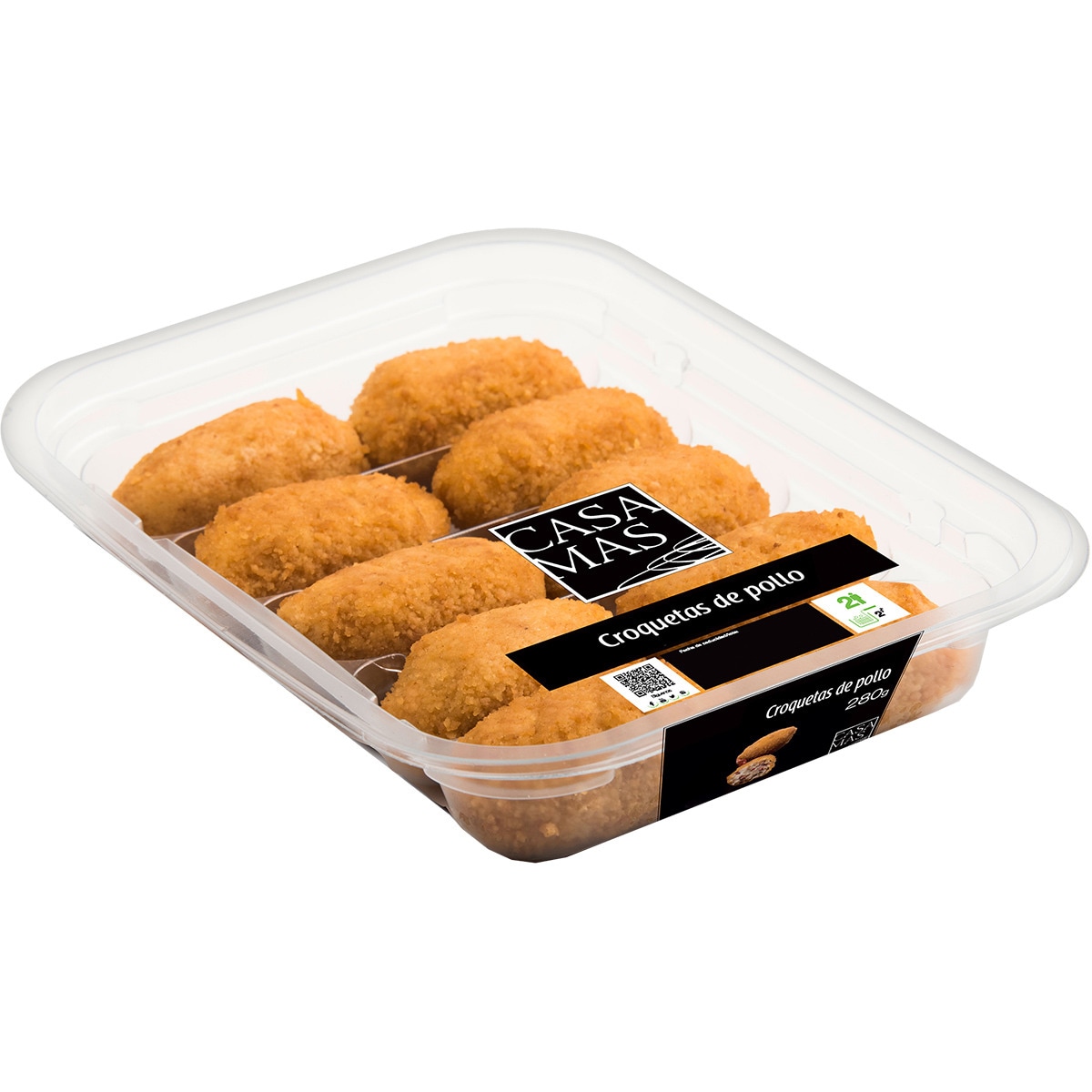 croquetas de pollo 2 raciones envase 280 g