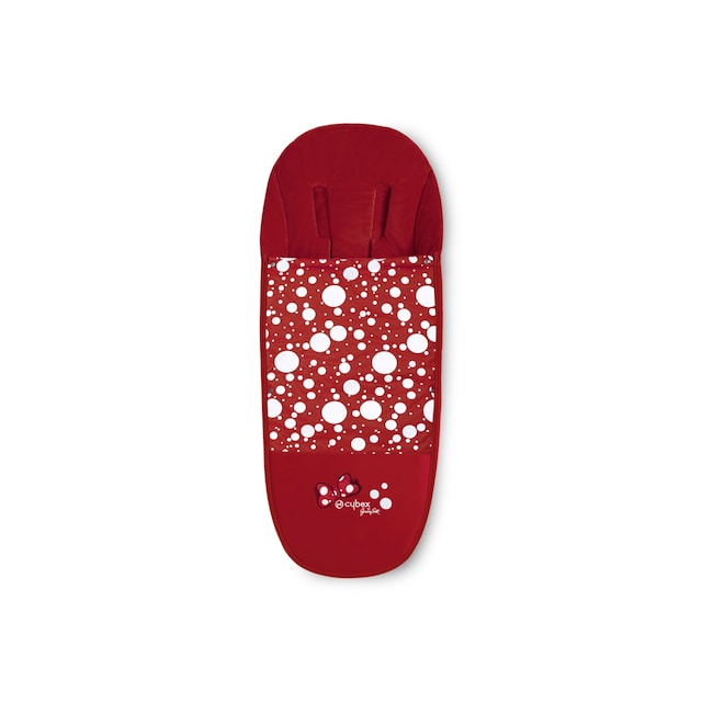 Imagem 0 de Saco cobre-pés de Inverno Platinum Petticoat Fashion Collection para carrinho de passeio Priam ou Mios Dark Red vermelho