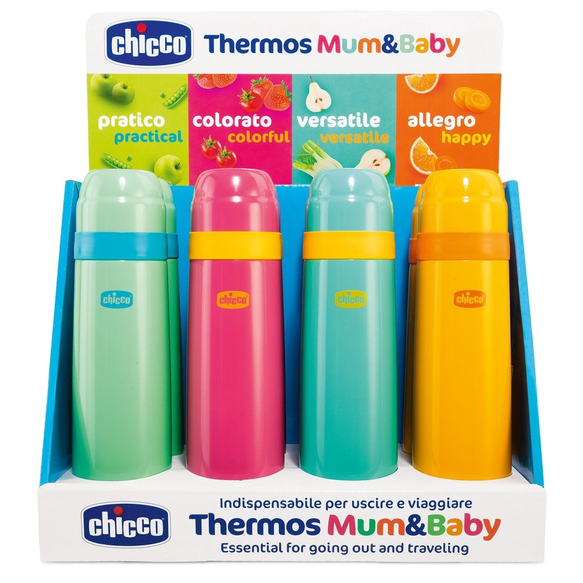Termo Colorido 500ml CHICCO 1
