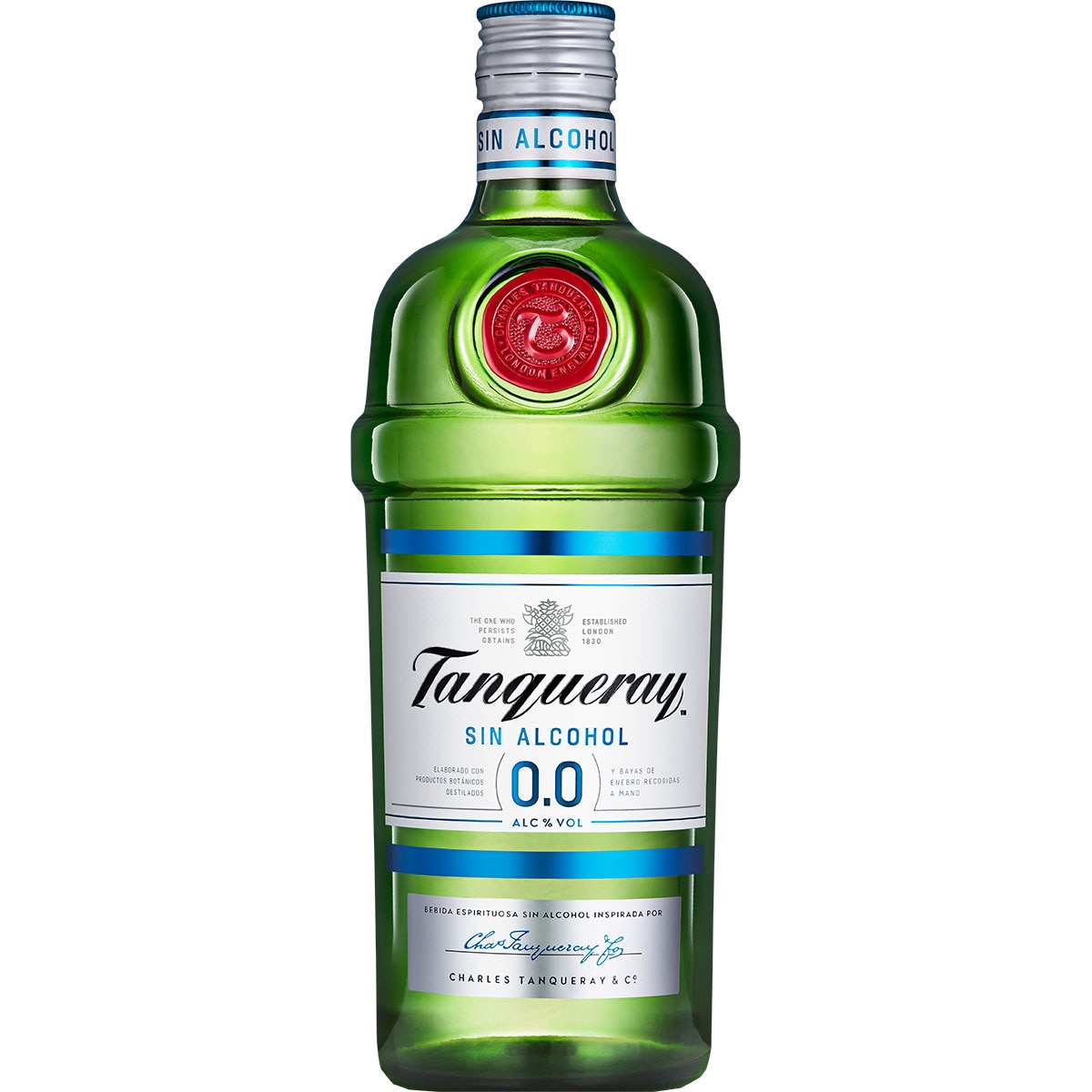 0,0 London Dry ginebra Sin Alcohol botella 70 cl
