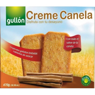Bolachas Sabor Canela Cobertas de Açúcar embalagem 470 g - Gullón