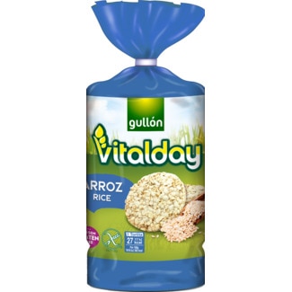 Tortitas de Arroz Viltaday sem Glúten embalagem 127 g - Gullón