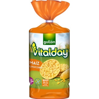 Tortitas de Milho Viltaday sem Glúten embalagem 130 g - Gullón