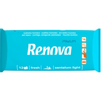 Toalhitas Fresh 12 unidades - Renova