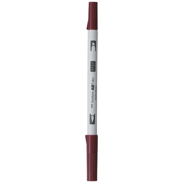 Imagem 0 de Marcador Dual Brush ABT PRO Base de álcool de ponta dupla Port Red 757