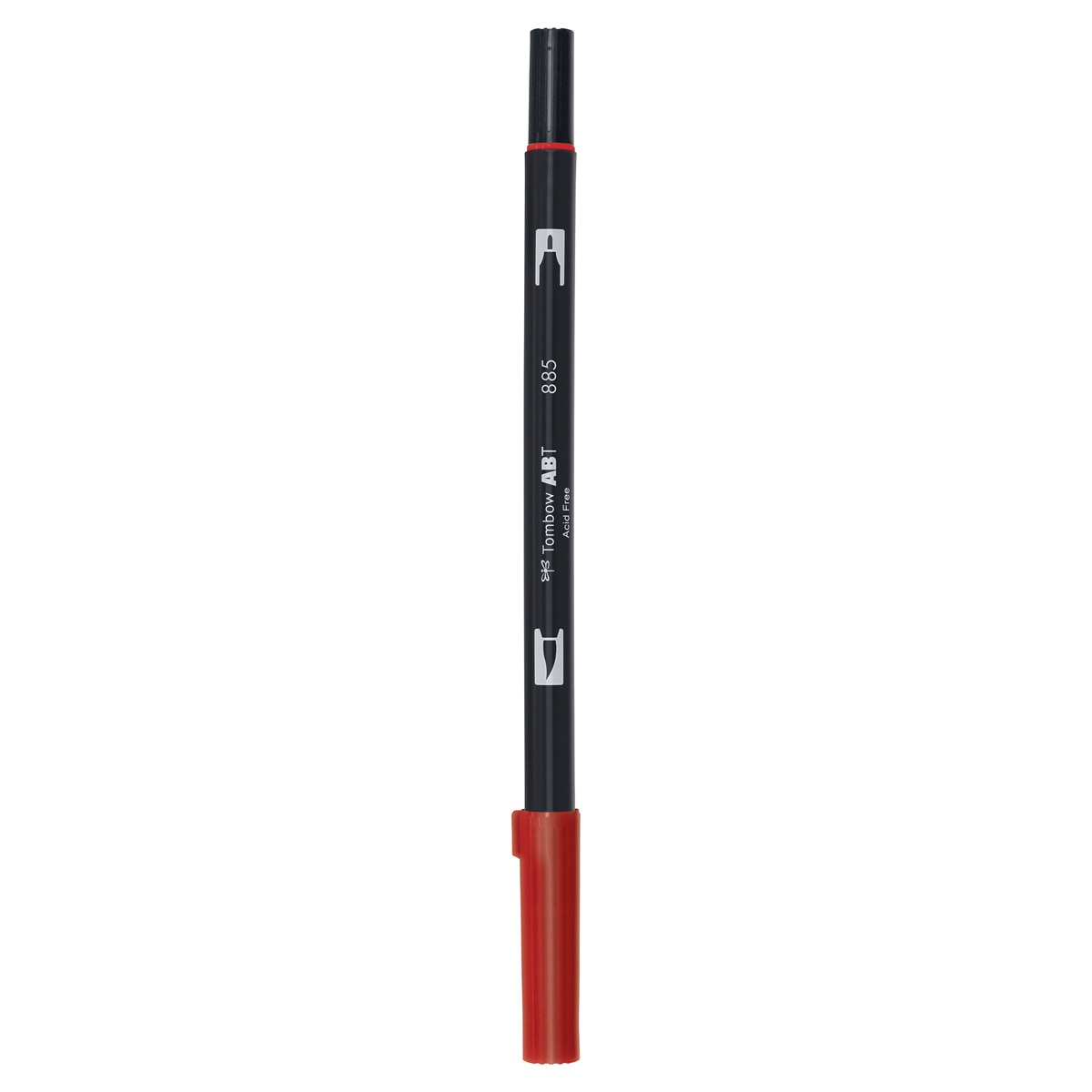 Imagem 0 de Marcador Dual Brush ABT de ponta dupla aguarelável Warm Red 885