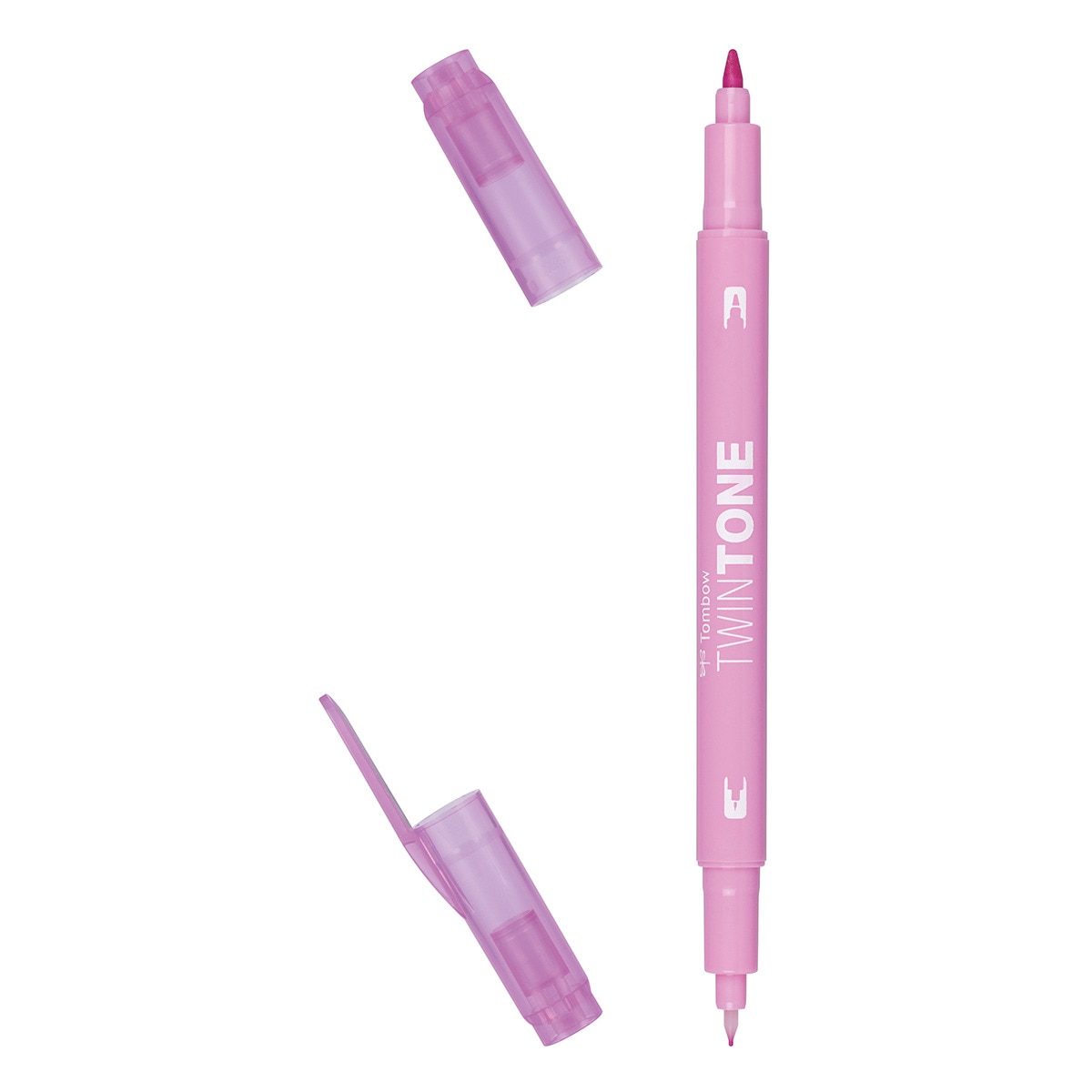 Marcador de ponta dupla TwinTone Base de água Candy Pink 79 Rosa-1