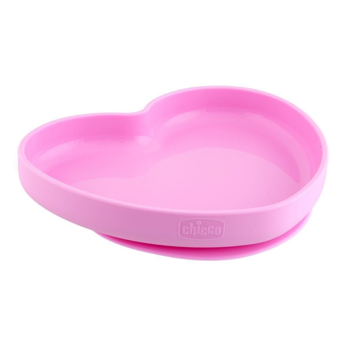 Imagem 0 de Prato Silicone Heart Pink CHICCO