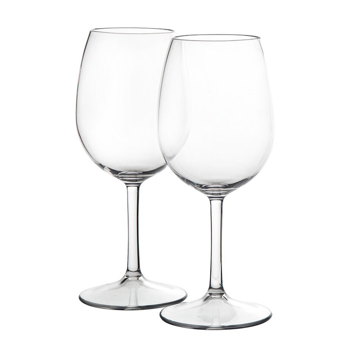 Conjunto de 2 copos de vinho Bordeaux Mónaco Transparente-1