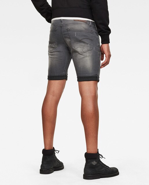 Bermuda vaquera de hombre gris · G-Star Raw · El Corte Inglés