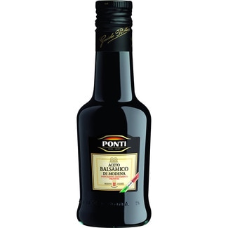 vinagre balsámico de Módena IGP aceto balsamico di modena botella 250 ml - Ponti