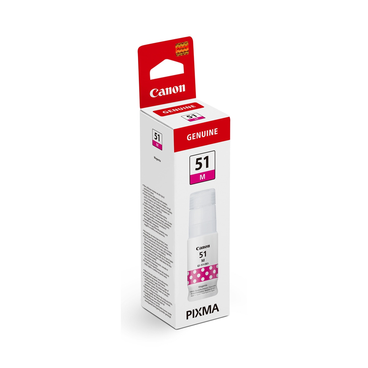 Botella de tinta original Canon GI-51 M magenta (4547C001) 3
